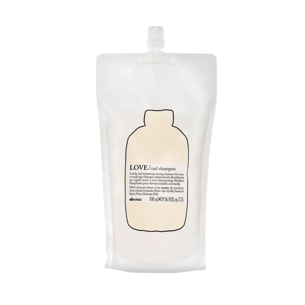Davines White Shampoo Modern Minimalist Design